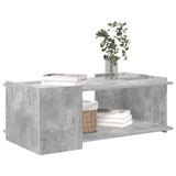 Coffee Table Concrete Grey 90 x 50 x 33 cm Engineered Wood 8000997