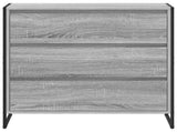 Sideboard Grey Sonoma 79 x 36 x 75.5 cm Engineered Wood 886597