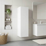 Wall-mounted Bathroom Cabinet White 33 x 34.5 x 100 cm 890652