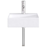 Bathroom Wash Basin Chrome 39 x 30.5 x 12.5 cm Metal 890220
