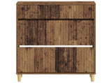 Shoe Cabinet ARNHEM 78 x 24 x 103 cm Engineered Wood Old Wood 896663