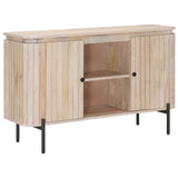 Sideboard 105 x 30 x 65 cm Solid Mango Wood and Engineered Wood 42020112