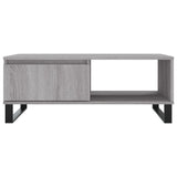Coffee Table Grey Sonoma 90x60x35 cm Engineered Wood 827074