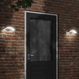 Outdoor LED Wall Lights 2pcs Black Die-cast Aluminium 4006277