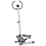 Adjustable Twist Stepper Aerobic Ab Exercise Fitness Workout Machine w/ LCD Screen, Height Adjust T3398P376851