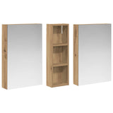 Bathroom Cabinet Set 3 pcs 100 x 10.5 x 60.5 cm Engineered wood 3403703