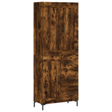 Highboard Smoked Oak 69.5x34x180 cm Engineered Wood 3200006