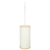 Trade Show Counter Light Brown and White 90 x 48 x 200 cm 42046603