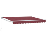 Retractable Awning Burgundy 3 x 2 m 3418890