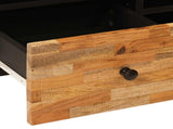 TV Cabinet Corona Brown 100 x 33 x 46 cm Solid Mango Wood 4018314