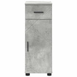 Bathroom Cabinet with Drawer Concrete Grey 30 x 35 x 80 cm 883327