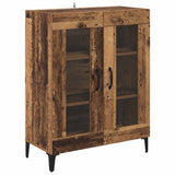Sideboard Old Wood 69.5 x 34 x 90 cm Engineered Wood and Iron 880824