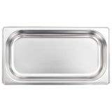 50893 Gastronorm Containers 12 pcs GN 1/3 40 mm Stainless Steel