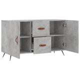 Sideboard Concrete Grey 100x36x60 cm Engineered Wood 828144