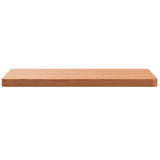 Table Top 50x50x2.5 cm Square Solid Wood Beech 355973