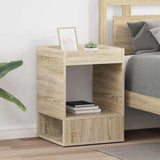End Table 2 pcs Sonoma Oak 40 x 40 x 56 cm Engineered Wood 890949