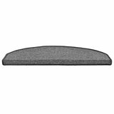 Self-adhesive Stair Mats 15 pcs Dark Grey 80 x 24.5 x 3.5 cm 42038636