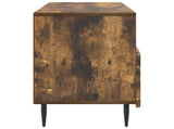 TV Cabinet Smoked Oak 102 x 34.5 x 50 cm Engineered Wood 894450