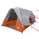 Car Tent 4-Person Grey and Orange Waterproof 4009496