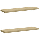 2-Piece Bench Cushions VUGHT 2 pcs 100% Polyester Beige 952239