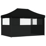 Party Tent Folding Black 292 x 440 x 315 cm Oxford Fabric 42023627