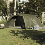 Family Tent Dome 6-Person Olive Green Waterproof 4009470