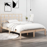 Bed Frame without Mattress 200x200 cm Solid Wood 3105490