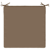 4-Piece Seat Cushions SOEST 4 pcs 100% Polyester Taupe 944938