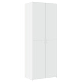 Highboard White 70x42.5x185 cm Engineered Wood 3281420