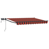 Manual Retractable Awning with LEDs 2.5 x 2 m 3419345
