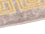 Rug Runner MARSA Grey 50 x 400 cm Polyester and PVC 42023350