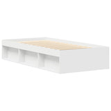 Bed Frame without Mattress White 90x200 cm 3203824