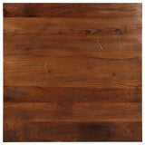 Table Top 90x90x3.8 cm Square Solid Wood Reclaimed 371278