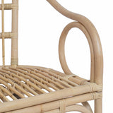 Stacking Chair Natural 58 x 60 x 81 cm Rattan 42033214