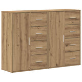 Sideboard 2 pcs Artisan Oak 60 x 31 x 84 cm Engineered Wood 3334312