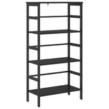 Bookshelf Black Oak 60 x 29.5 x 115 cm Engineered Wood 883922