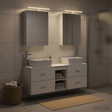 Bathroom Furniture Set 5 pcs White 50 x 14.5 x 70 cm 3406831