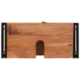 Sink cabinet with Shelf Brown 71 x 33 x 58 cm Solid Acacia Wood 4102773