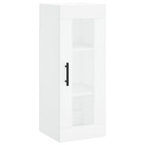 Wall Mounted Cabinet White 34.5x34x90 cm 828932