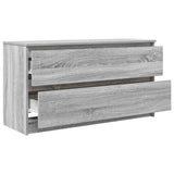 TV Cabinet Grey Sonoma 100x35x54 cm Engineered Wood 861810