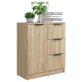 ZNTS Sideboard Sonoma Oak Engineered Wood 811082