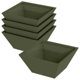 Garden Planter 5 pcs Olive Green 35 x 35 x 15 cm 873803