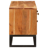 TV Cabinet Natural 110 x 30 x 44 cm Solid Acacia Wood 4104614