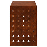 Air Conditioner Cover Rusty 90 x 40 x 60 cm Weathering Steel 8014128
