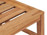 5 Piece Garden Dining Set Solid Wood Teak 3157185