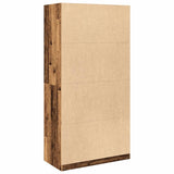 Wardrobe Old Wood 100x50x200 cm Engineered Wood 3307808
