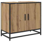 Bathroom Furniture Set 4 pcs Artisan Oak Engineered Wood 3402376
