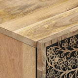 Bedside Cabinet 50x33x60 cm Solid Wood Mango 358223