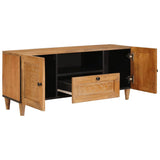 TV Units with Door Light Brown 105 x 33 x 46 cm Engineered wood 4018094