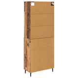 Highboard with Drawer 2 pcs Old Wood Engineered Wood 3415816